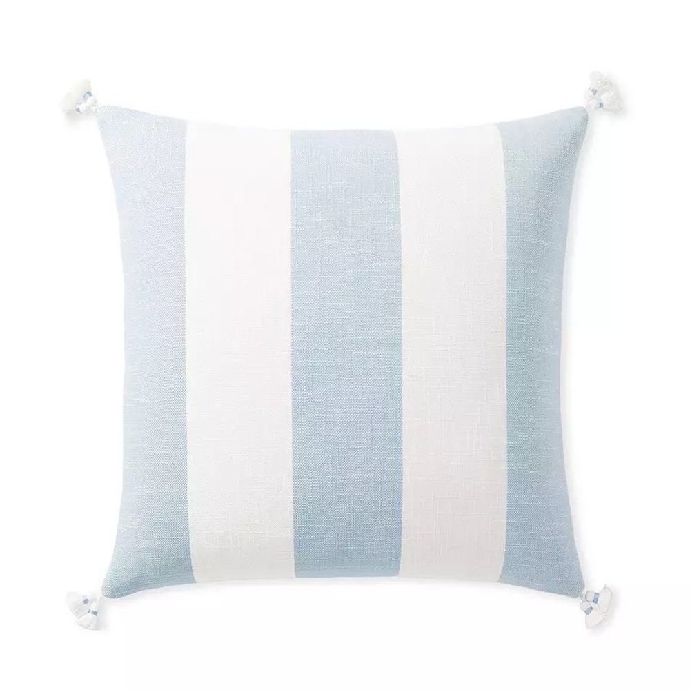 Serena & Lily Bay Stripe Pillow Cover